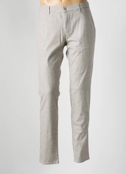 Pantalon chino beige ALBERTO pour homme