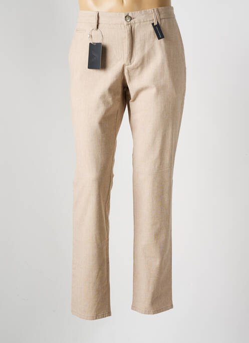 Pantalon chino beige ALBERTO pour homme