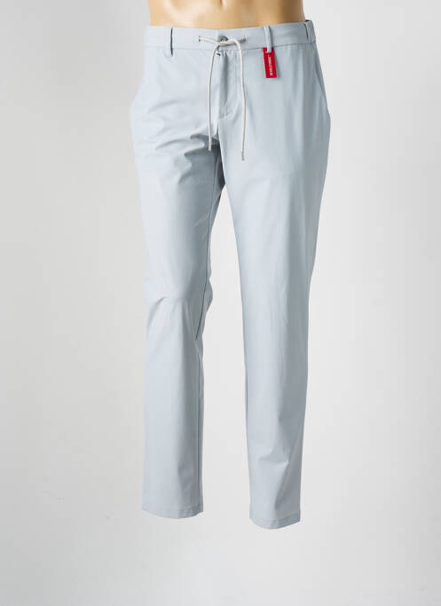Pantalon chino bleu ALBERTO pour homme