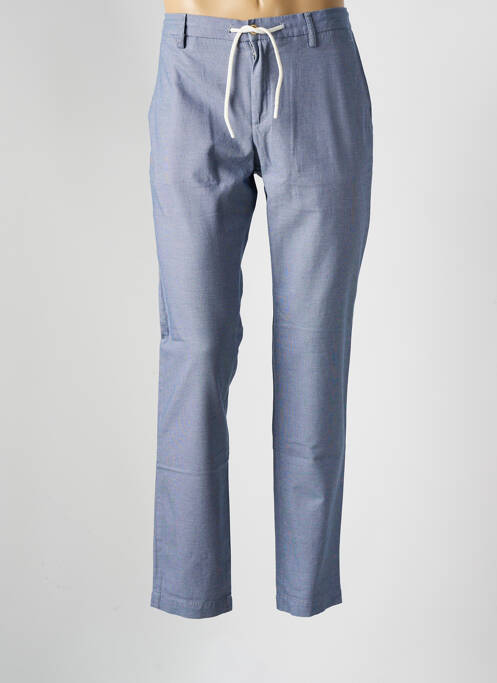 Pantalon chino bleu ALBERTO pour homme