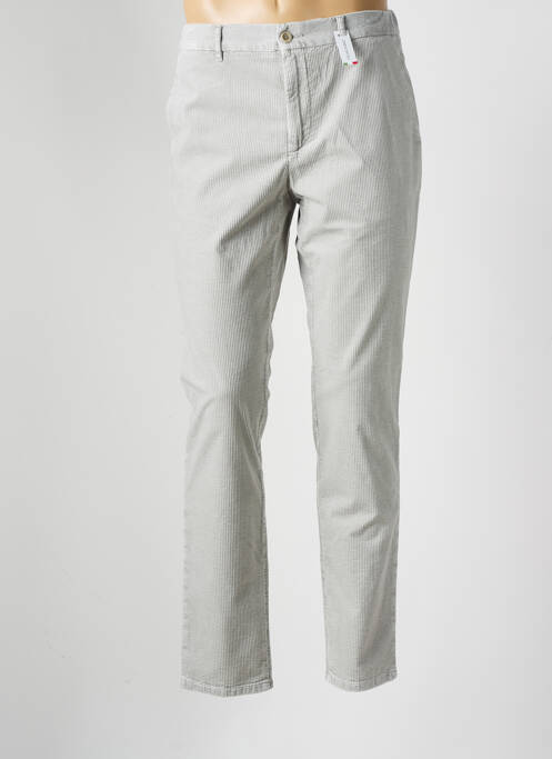 Pantalon chino gris ALBERTO pour homme