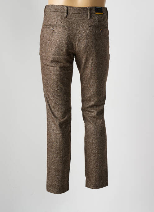 Pantalon chino marron ALBERTO pour homme