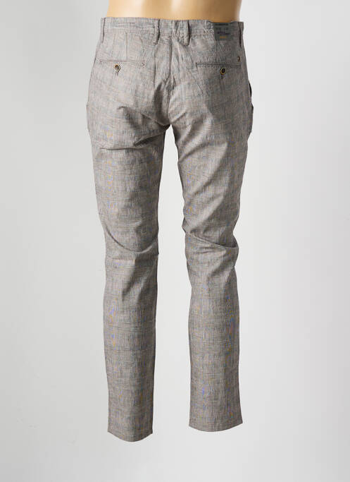 Pantalon chino marron ALBERTO pour homme