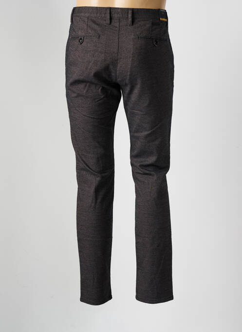 Pantalon chino noir ALBERTO pour homme