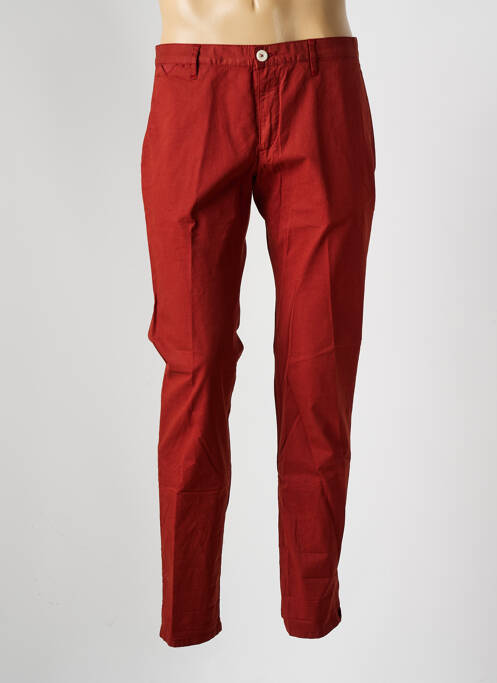 Pantalon chino orange ALBERTO pour homme