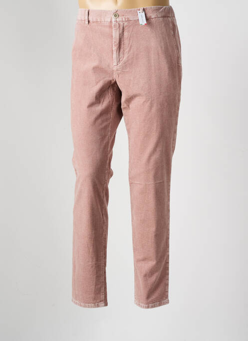 Pantalon chino rose ALBERTO pour homme