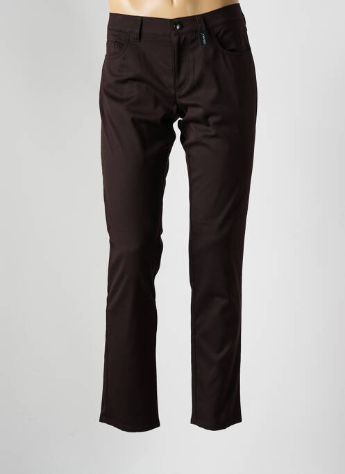 Pantalon slim marron ALBERTO pour homme