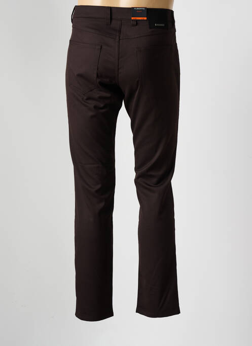 Pantalon slim marron ALBERTO pour homme