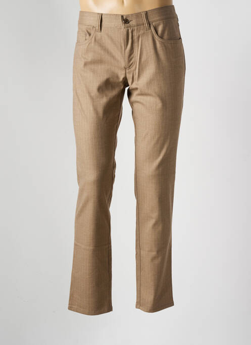 Pantalon slim marron ALBERTO pour homme