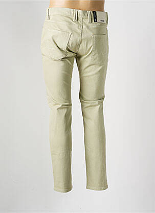 Pantalon slim stretch taille normale beige ALBERTO homme