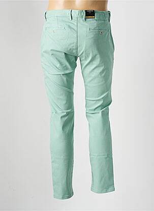 Pantalon chino stretch taille normale vert ALBERTO homme