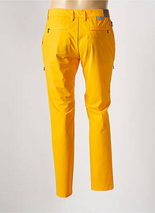 Pantalon slim stretch taille normale jaune ALBERTO homme