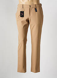 Pantalon slim stretch taille normale beige ALBERTO homme