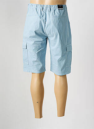 Bermuda stretch taille normale bleu ALBERTO homme