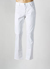 Jeans coupe droite blanc ALBERTO pour homme seconde vue