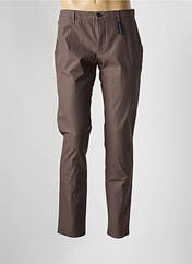 Pantalon chino marron ALBERTO pour homme seconde vue