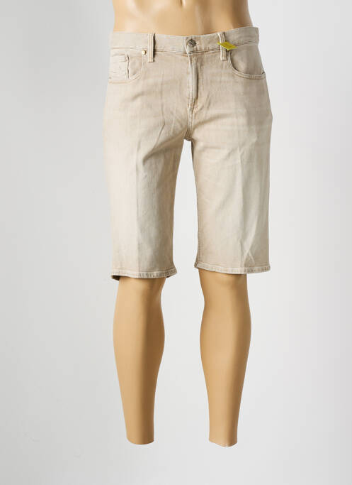 Bermuda marron ALBERTO pour homme