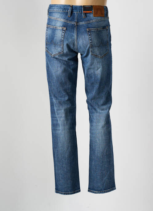 Jeans coupe droite bleu ALBERTO pour homme