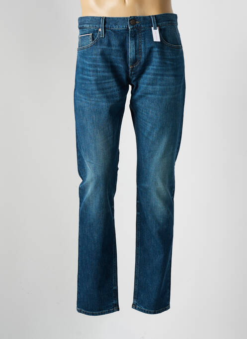 Jeans coupe droite bleu ALBERTO pour homme