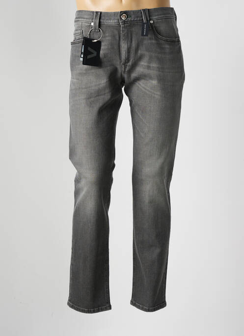 Jeans coupe droite gris ALBERTO pour homme
