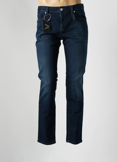 Jeans coupe slim bleu ALBERTO pour homme