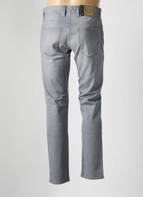 Jeans coupe slim gris ALBERTO pour homme