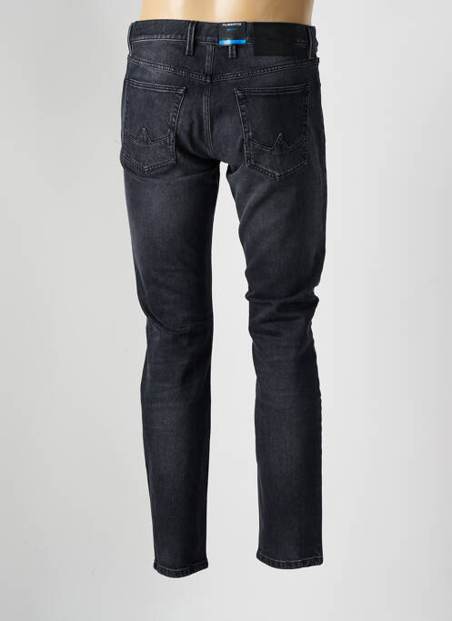 Jeans coupe slim noir ALBERTO pour homme
