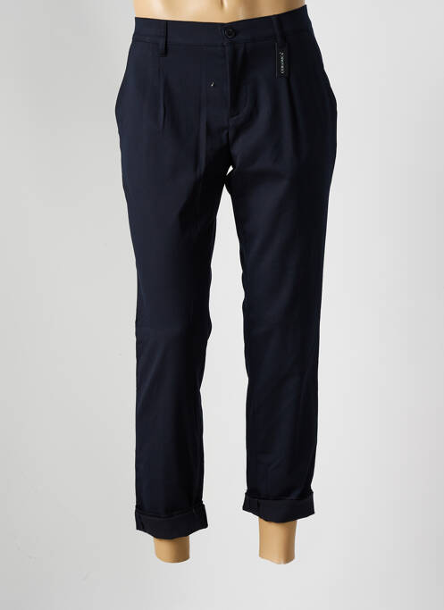 Pantalon 7/8 bleu ALBERTO pour homme