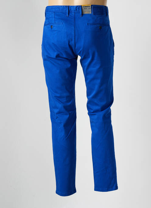 Pantalon chino bleu ALBERTO pour homme