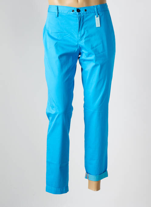 Pantalon chino bleu ALBERTO pour homme