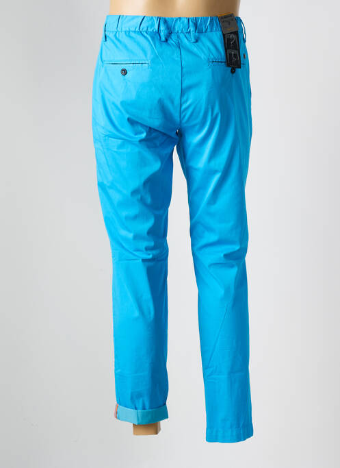 Pantalon chino bleu ALBERTO pour homme
