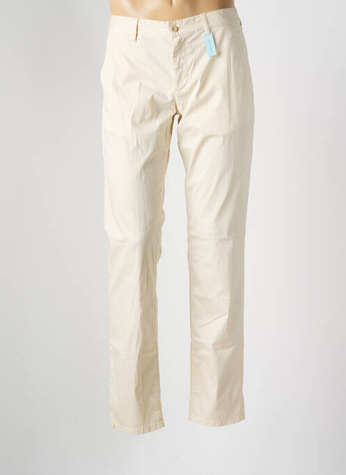 Pantalon droit beige ALBERTO pour homme