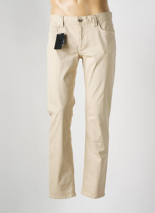 Pantalon droit beige ALBERTO pour homme