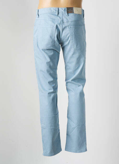 Pantalon droit bleu ALBERTO pour homme