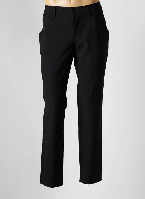 Pantalon droit noir ALBERTO pour homme