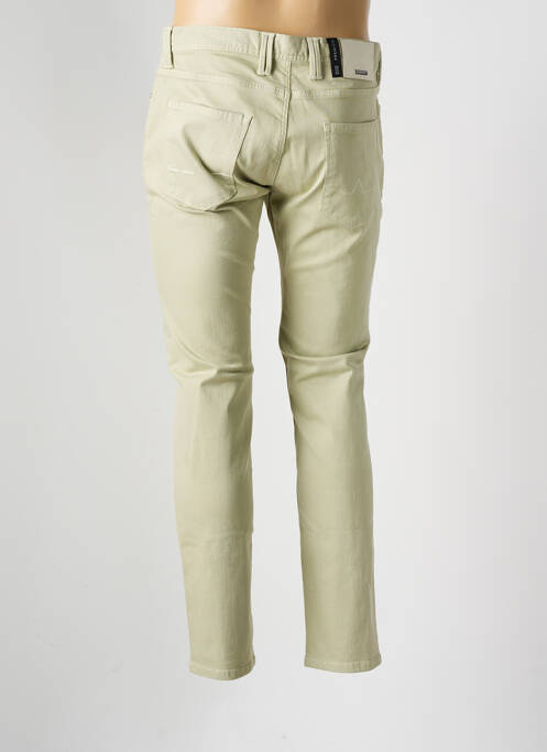 Pantalon slim beige ALBERTO pour homme