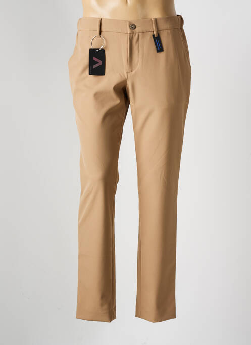 Pantalon slim beige ALBERTO pour homme