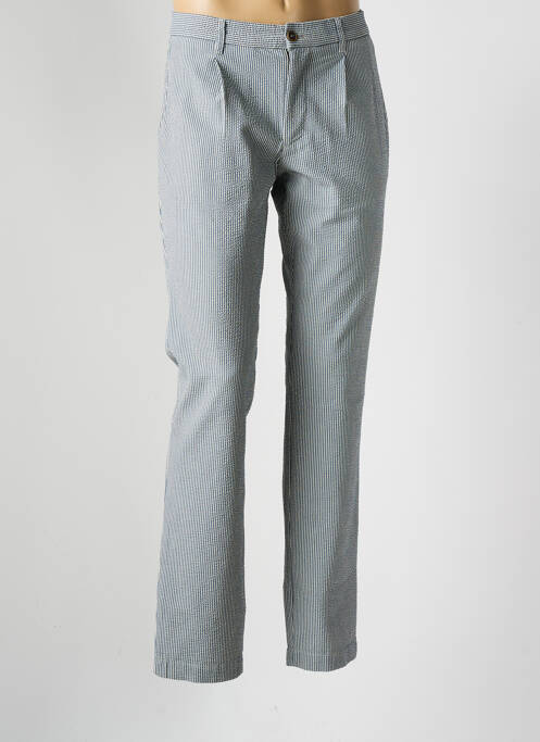 Pantalon slim bleu ALBERTO pour homme