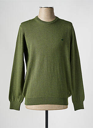 Pull stretch manches longues vert BROWN JURY homme