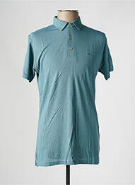 Polo stretch manches courtes bleu BROWN JURY homme