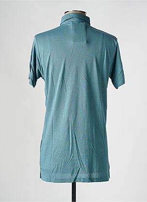 Polo stretch manches courtes bleu BROWN JURY homme