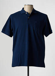 T-shirt broderie manches courtes bleu BROWN JURY homme
