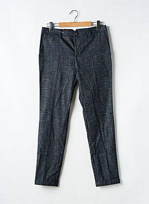 Pantalon chino tissage chiné taille normale gris ALBERTO homme