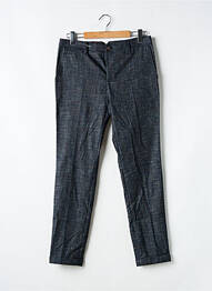 Pantalon chino tissage chiné taille normale gris ALBERTO homme