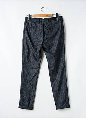 Pantalon chino tissage chiné taille normale gris ALBERTO homme