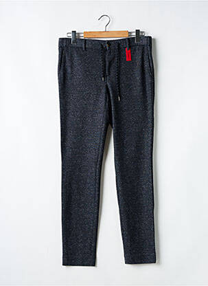 Pantalon chino tissage chiné taille normale gris ALBERTO homme