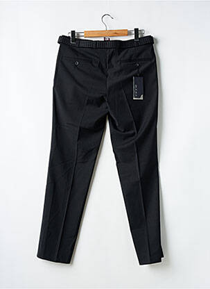 Pantalon droit tissage chiné taille normale noir M.E.N.S homme