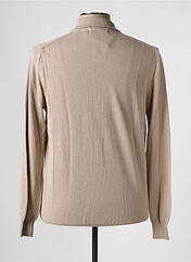 Gilet manches longues beige BROWN JURY pour homme seconde vue