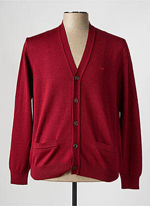 Gilet manches longues rouge BROWN JURY pour homme