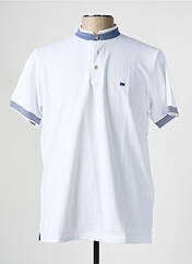 Polo blanc BROWN JURY pour homme seconde vue